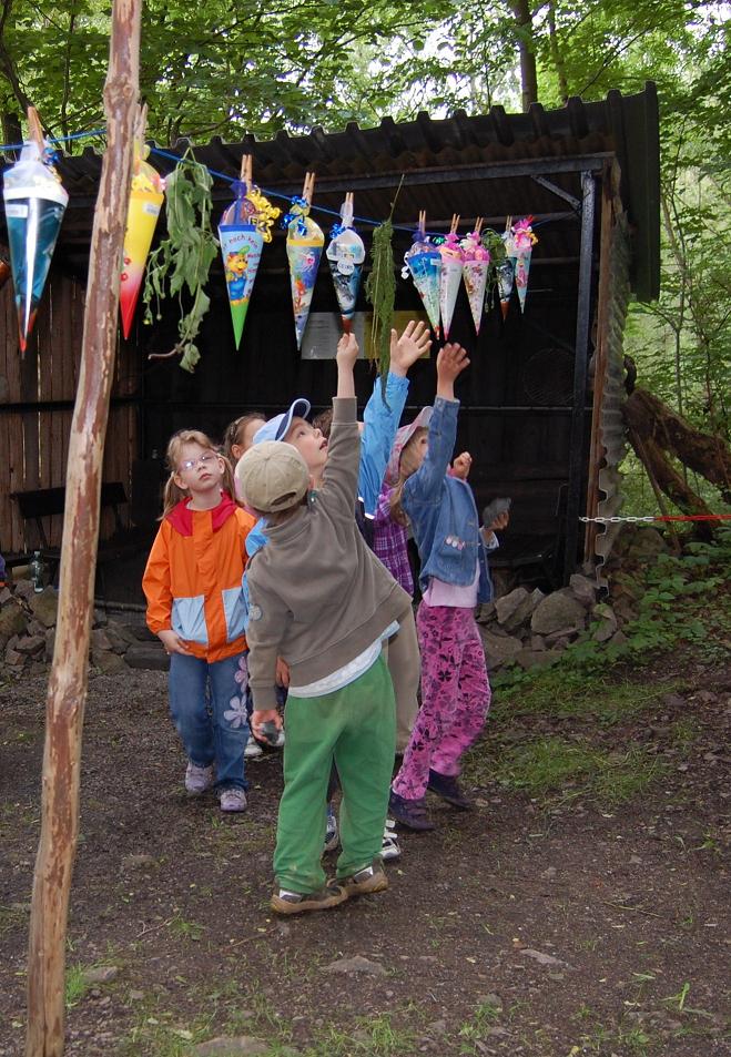 Zuckert�tenfest bei der Gottes Segen Fundgrube