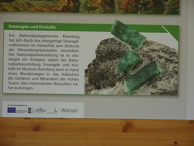 Smaragde und Kristalle