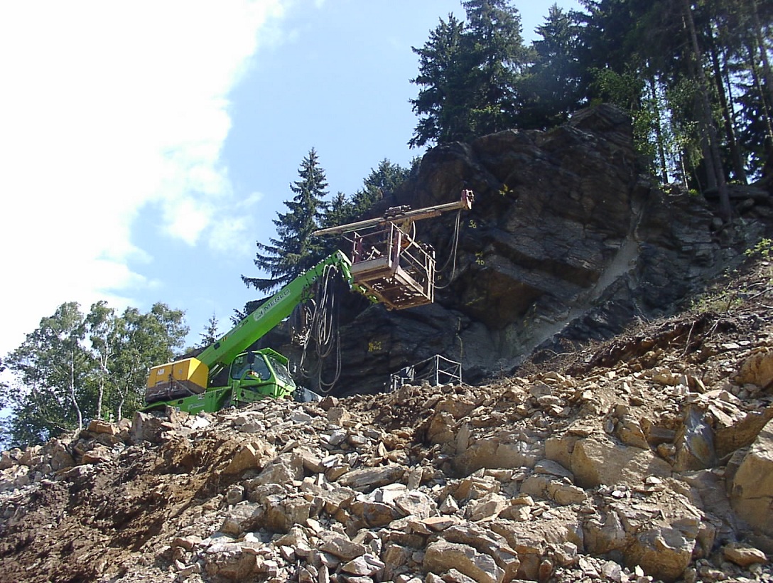 Bauarbeiten Kniebreche