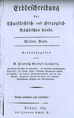 Erdbeschreibung 1804