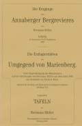 Mappe "Erzgangkarten" Marienberg & Annaberg