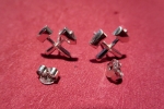 Ohrstecker Schlägel & Eisen Echt Silber