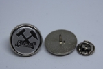 Pin Schl?gel&Eisen mit Gl?ck auf